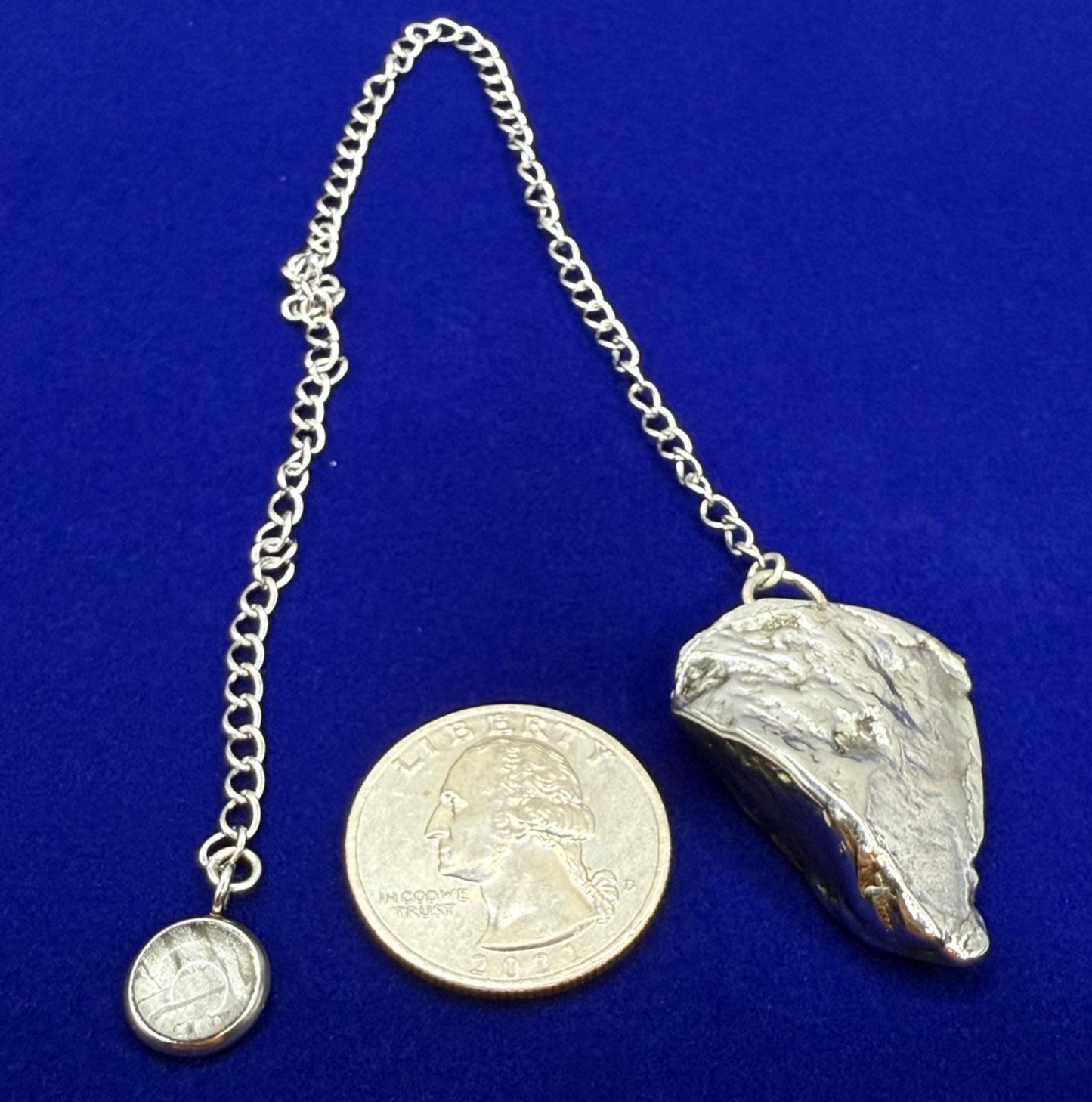 Beautiful Aletai Meteorite Pendulum, 22.30 grams, Astronomy Gift, Meditation Tool, Authentic Meteorite, Pendulum, Meteorite Pendant