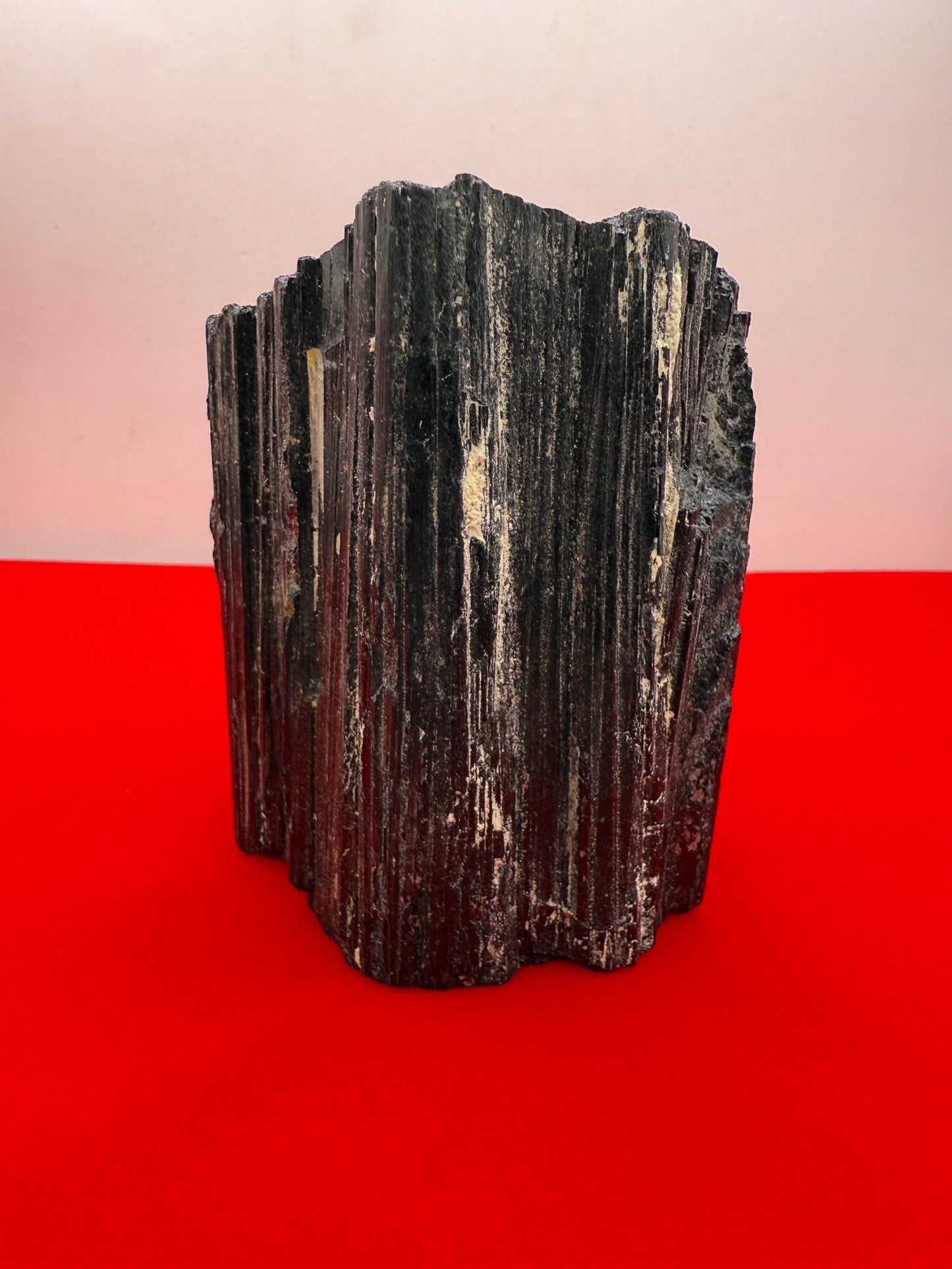 Black Tourmaline uncut natural stone, Brazilian Tourmaline, Psychic Protection, Rock Collection, Office Decor, Home Decor, 1 lb 3.0 ounces