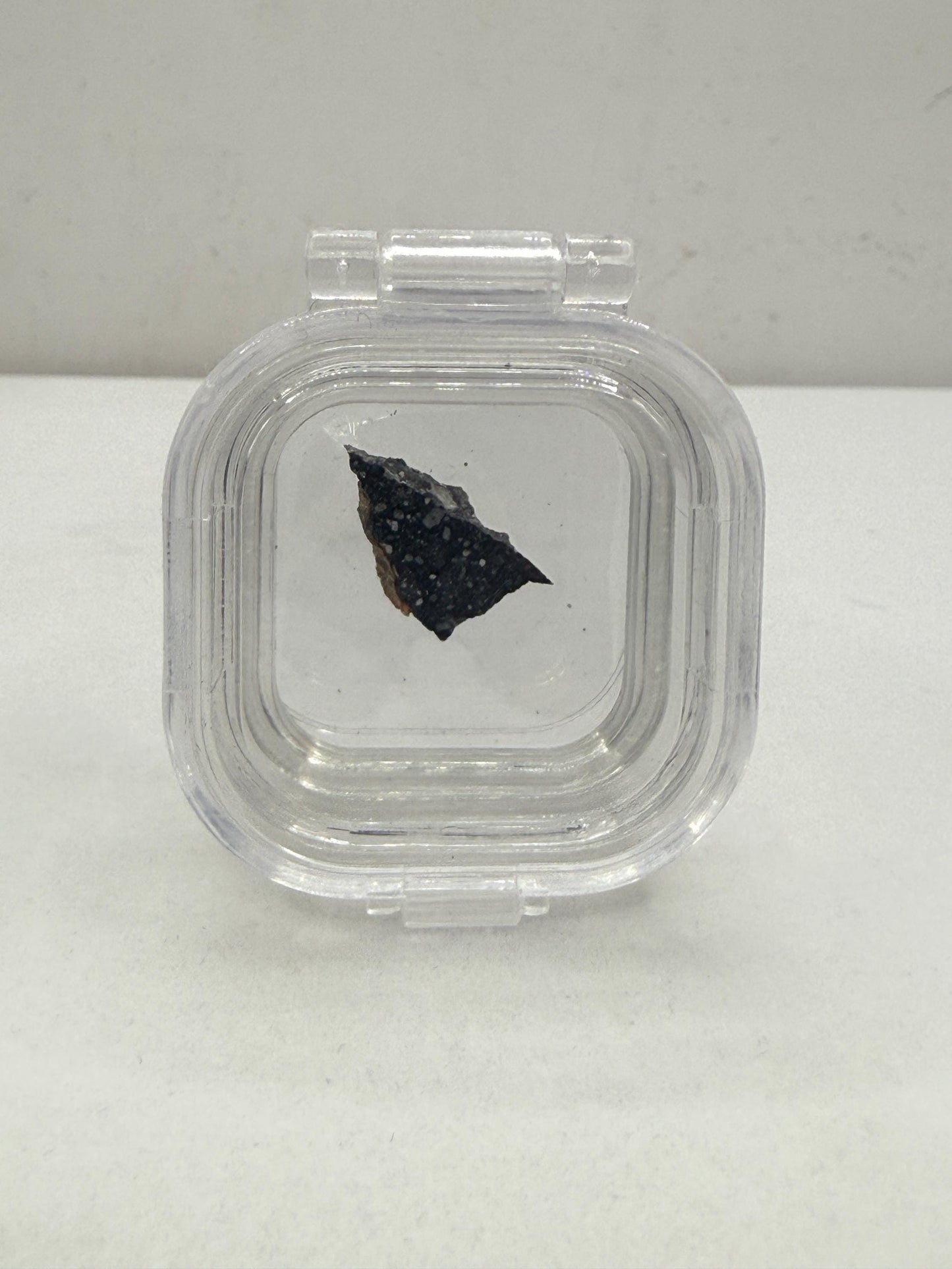 NWA 17679 Lunar Meteorite Slice, Rare Feldspathic Breccia Lunar, Mauritania, Africa, Moon Rock, Astronomy Gift, 0.37 grams