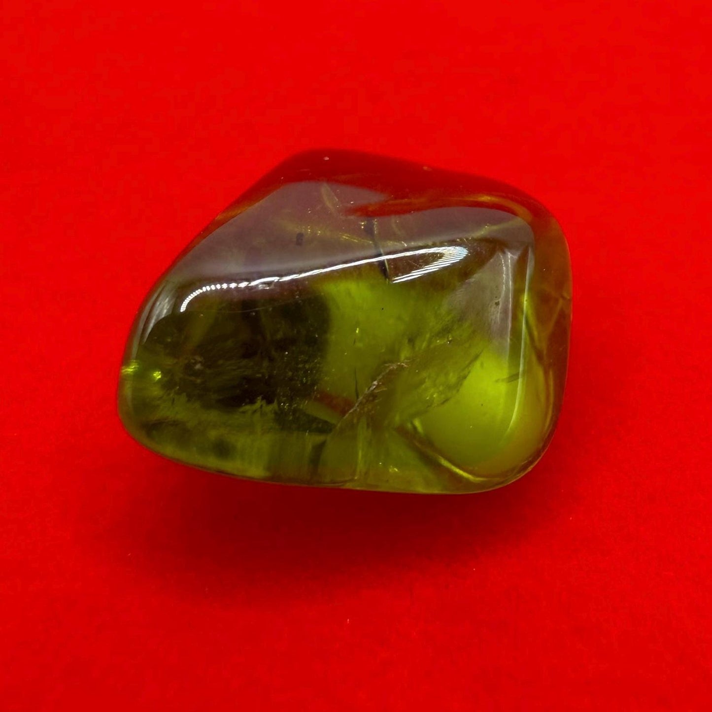 High Quality Arizona Peridot Crystal 2.18g / 10.9 Carats, Natural Green Gemstone, Collector Specimen, August Birthstone Jewelry