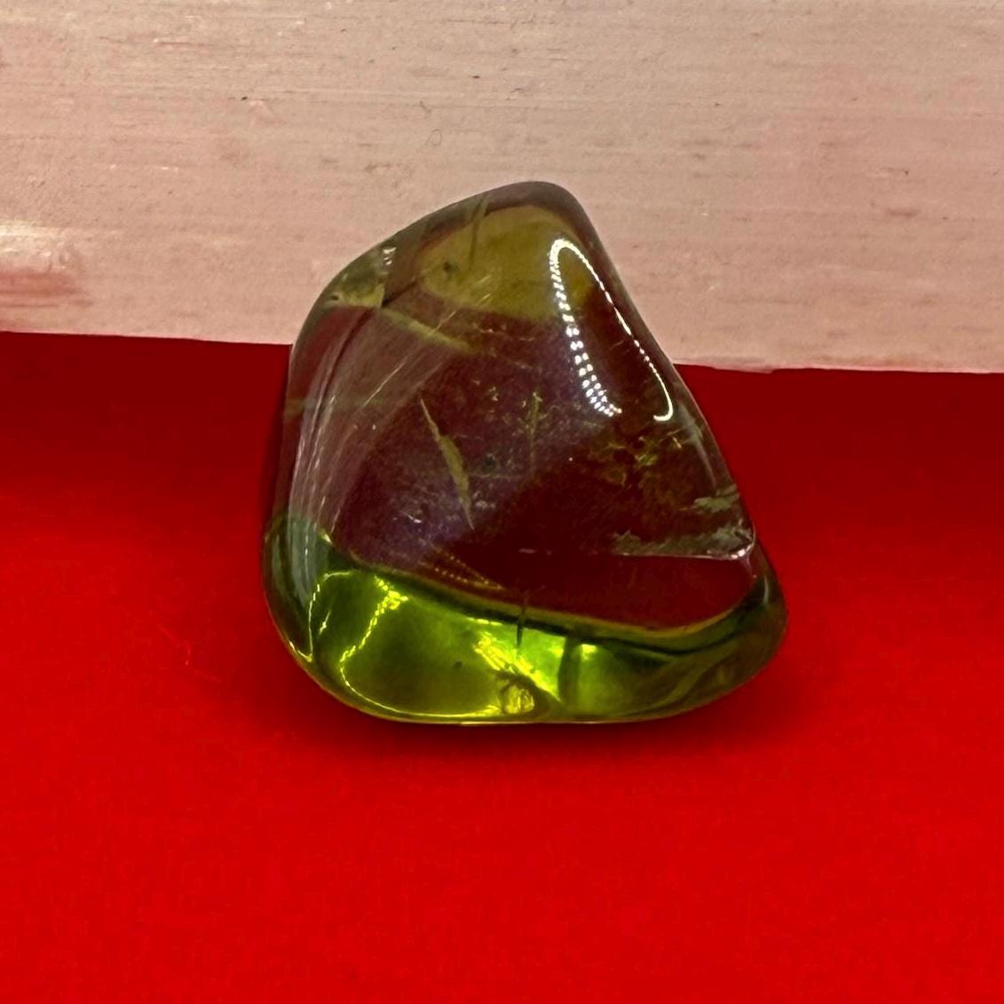High Quality Arizona Peridot Crystal 2.18g / 10.9 Carats, Natural Green Gemstone, Collector Specimen, August Birthstone Jewelry