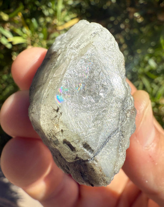 Rare Brazilian Phenacite Crystal 54.08 (275 Carats), Rare Internal Rainbow. High-Vibration Gem from Bahia, Brazil, Crystal Collection