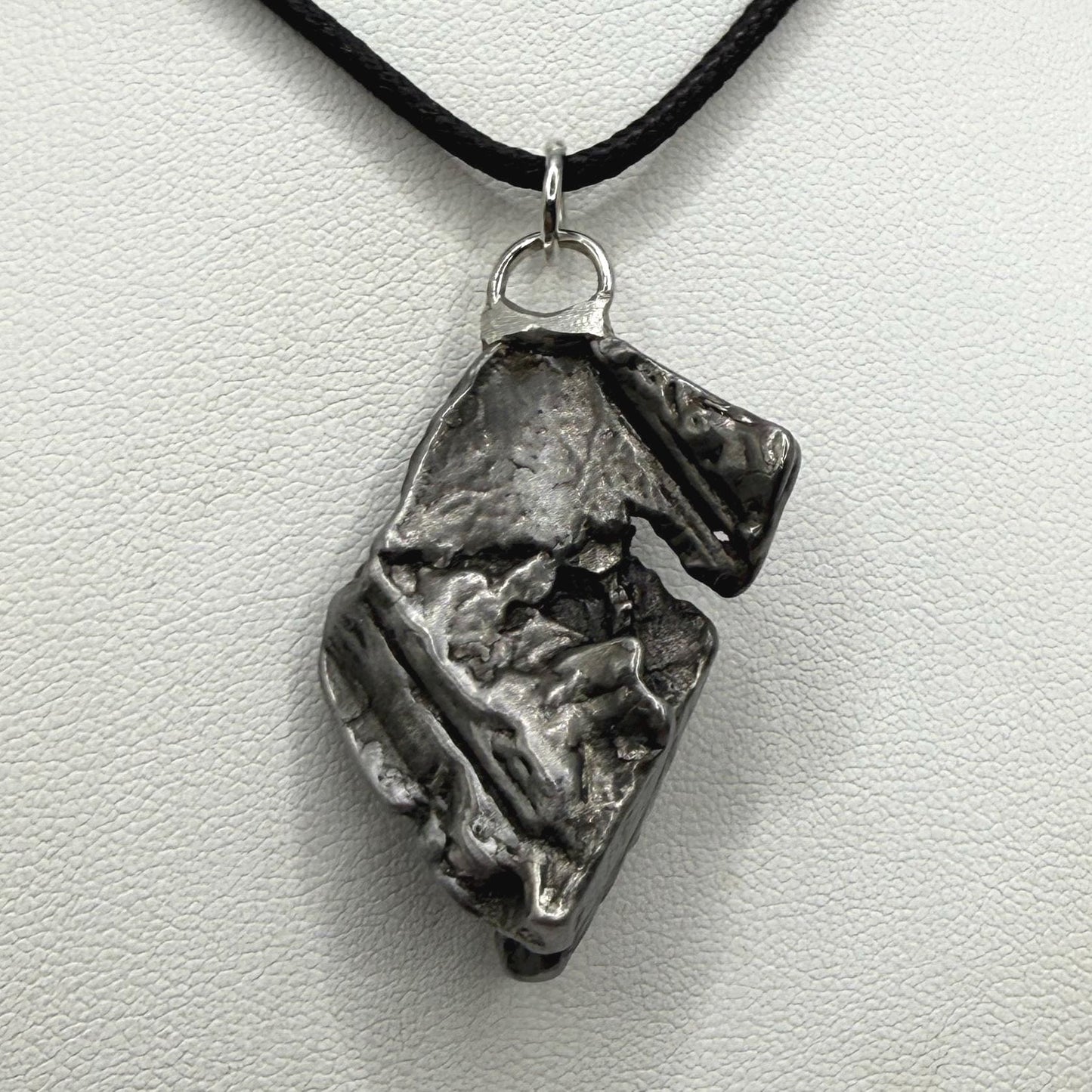 Beautiful Aletai Meteorite Pendant, 19.82 grams, Astronomy Gift, Authentic Meteorite, Meteorite Jewelry, Meteorite Pendant, COA, Space Gift