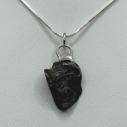 Rare Canyon Diablo Meteorite Pendant 4.97 grams, Beautiful and unique meteorite formation, Astronomy Gift, Space Gift, Iron Meteorite
