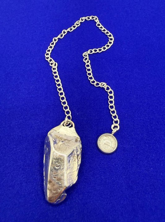 Beautiful Aletai Meteorite Pendulum, 22.07 grams, Astronomy Gift, Meditation Tool, Authentic Meteorite, Pendulum, Meteorite Pendant