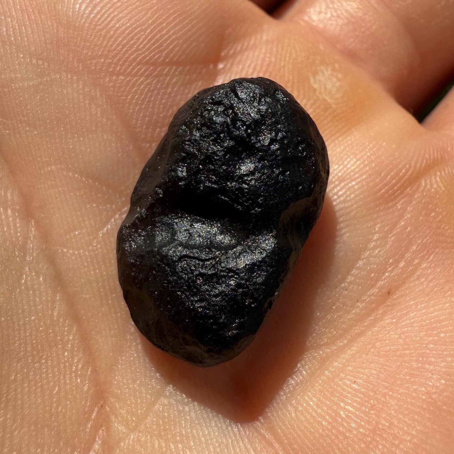 Saffordite Specimen, Cintamani, Rare and Beautiful, Shamanic, Arizona, Pseudotektite, Obsidian, Metaphysical, 3.02 grams