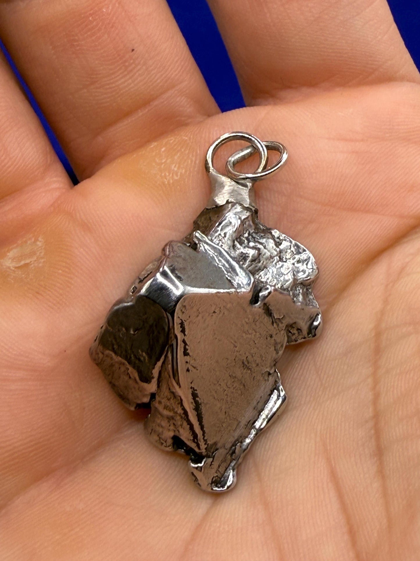 Beautiful Aletai Meteorite Pendant, 19.76 grams, Astronomy Gift, Authentic Meteorite, Meteorite Jewelry, Meteorite Pendant, COA, Space Gift