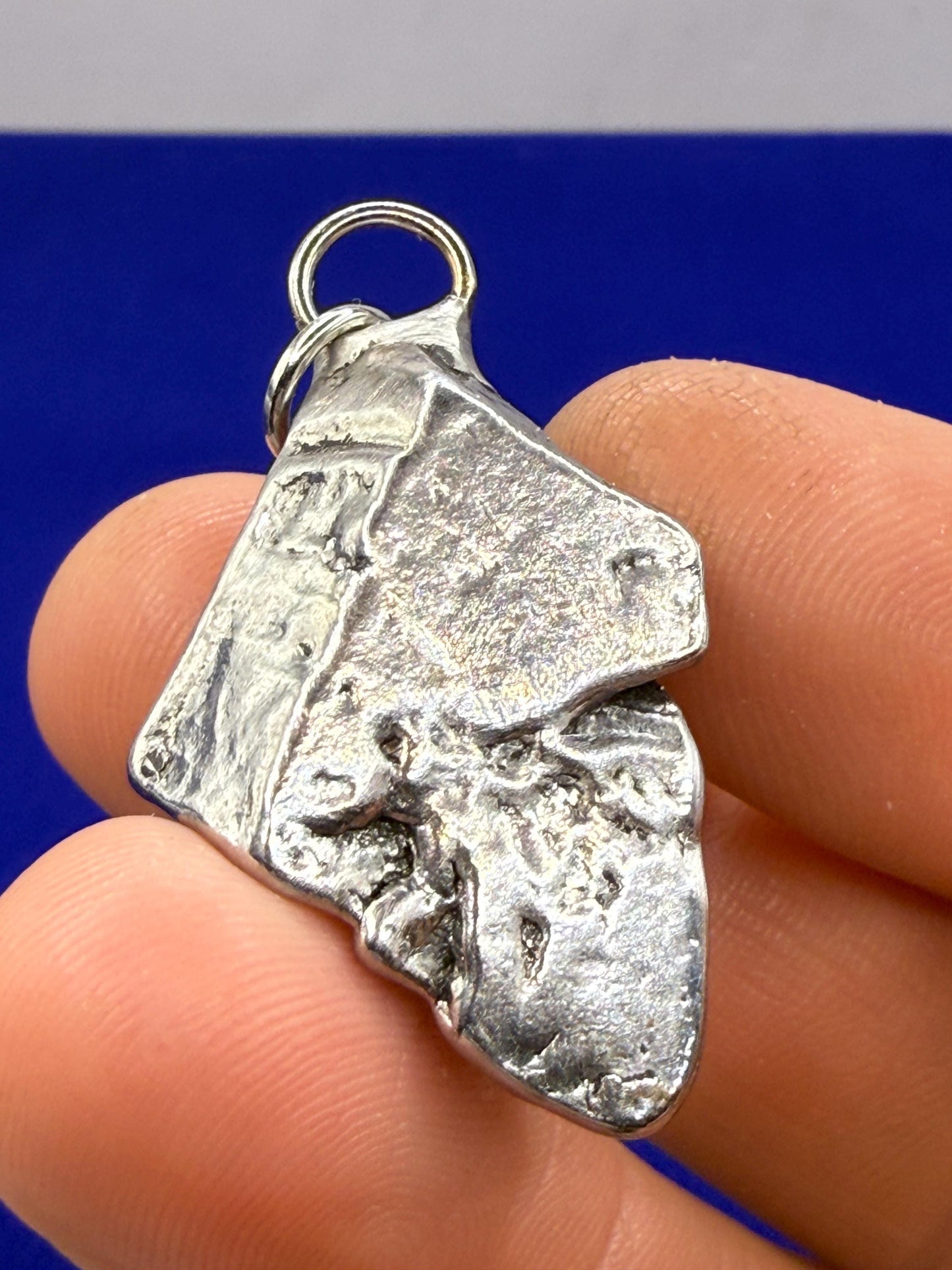 Beautiful Aletai Meteorite Pendant, 19.21 grams, Astronomy Gift, Authentic Meteorite, Meteorite Jewelry, Meteorite Pendant, COA, Space Gift