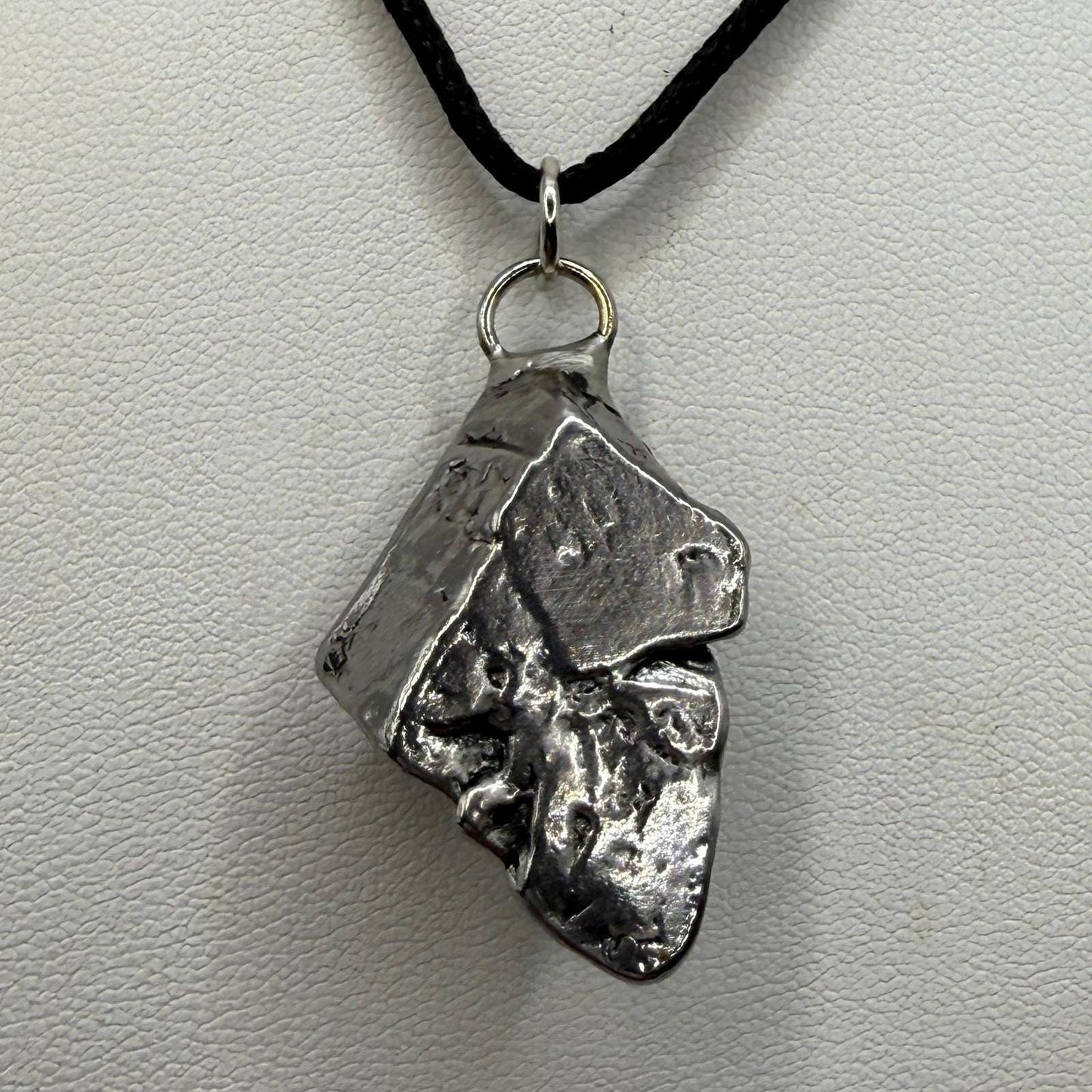 Aletai Meteorite Pendant: Authentic Space Jewelry, Cosmic Jewelry, 19.21g