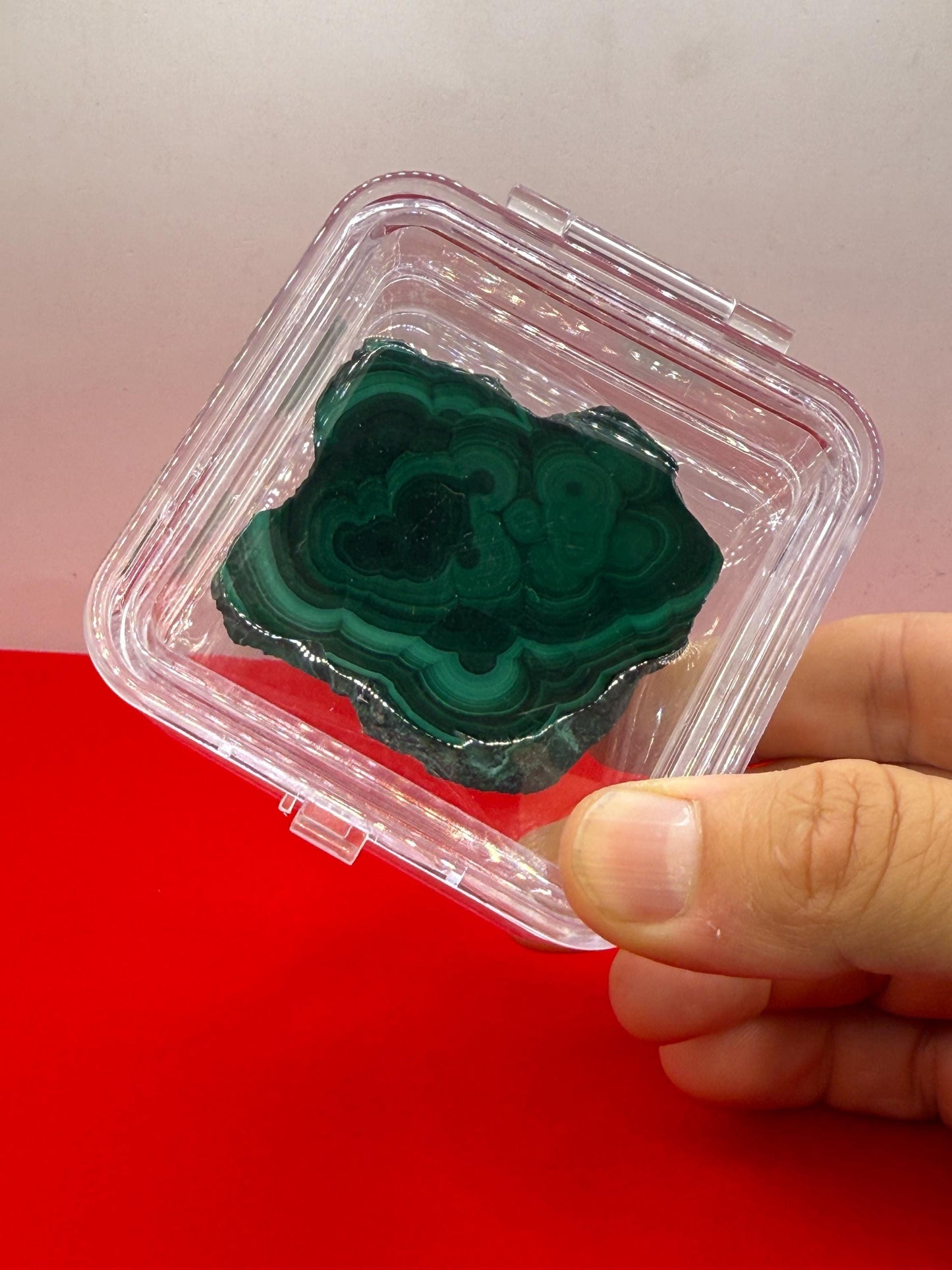 Polished Malachite Slice, High Quality Malachite, Excellent Quality Malachite Slab, Heart Chakra, Protection, Healing Stone, 49.85 grams