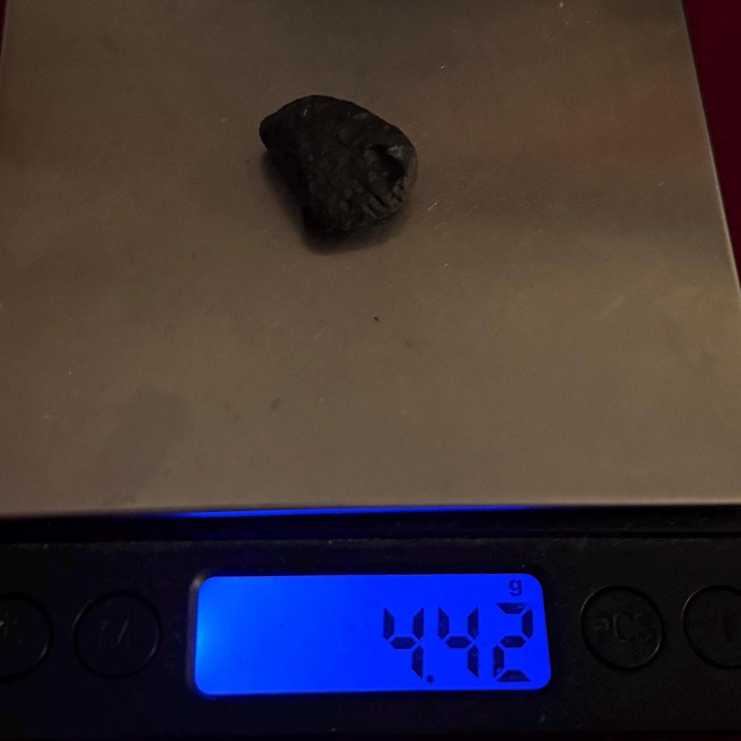 Saffordite Cintamani Stone: Rare Arizona Tektite, 4.42 grams