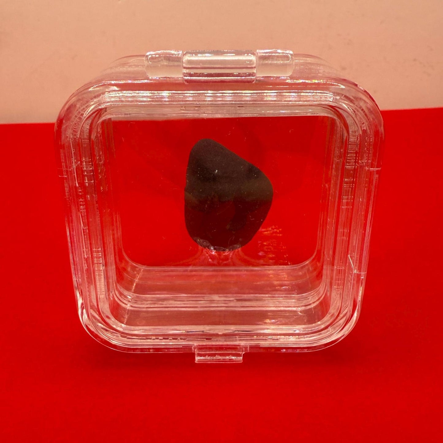Saffordite Specimen, Cintamani, Rare and Beautiful,  Triangle on Surface, Shamanic, Arizona, Pseudotektite, Obsidian, Metaphysical, 4.68g