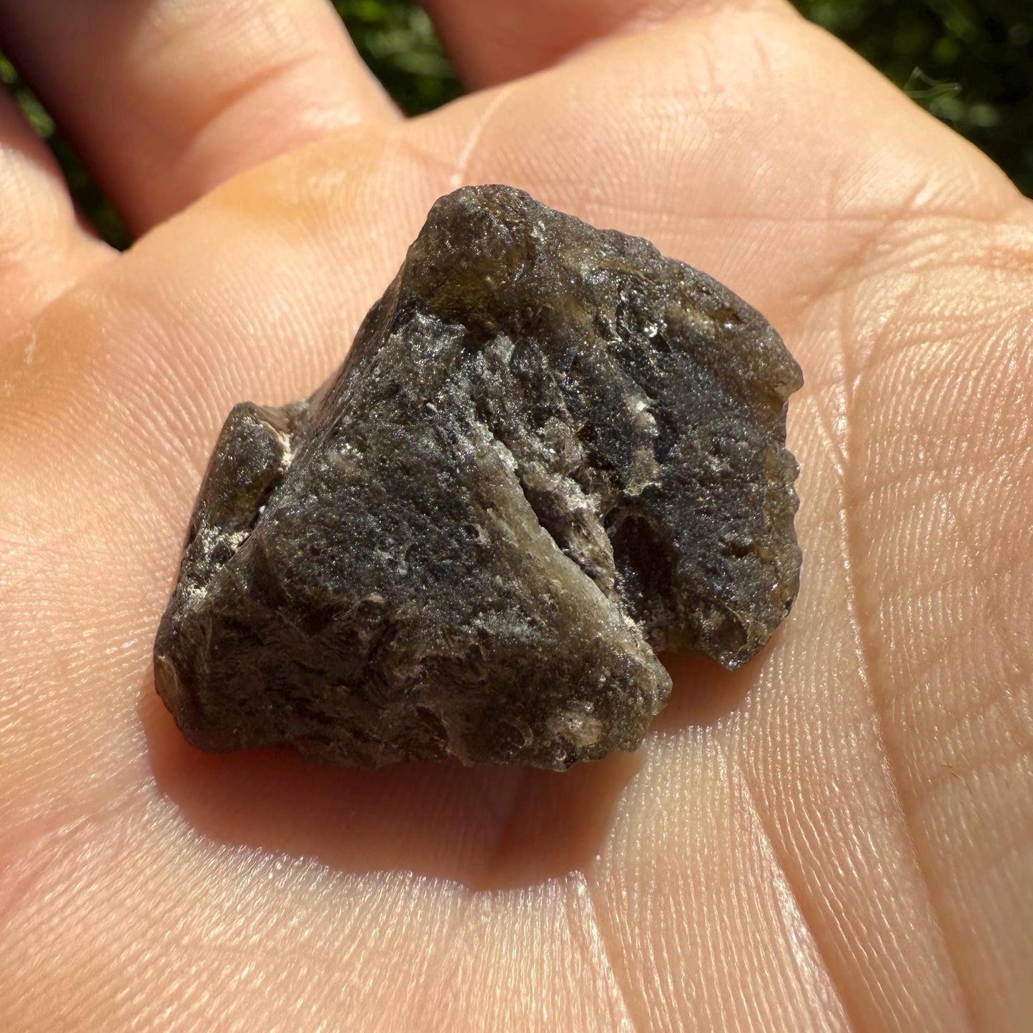 Darwin Glass, Darwinite, Tektite, Grounding, Manifestation Talisman, Impactite from Tasmania, Astronomy Gift, Tektite Collection, 6.11 grams