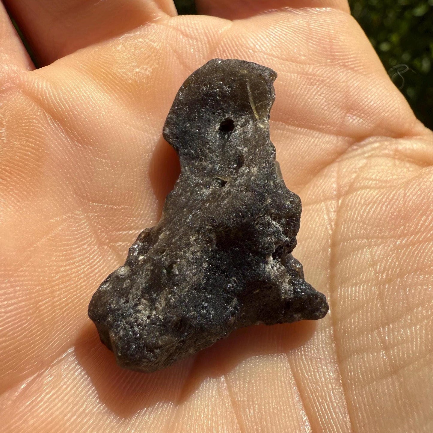 Darwin Glass, Darwinite, Tektite, Grounding, Manifestation Talisman, Impactite from Tasmania, Astronomy Gift, Tektite Collection, 6.11 grams