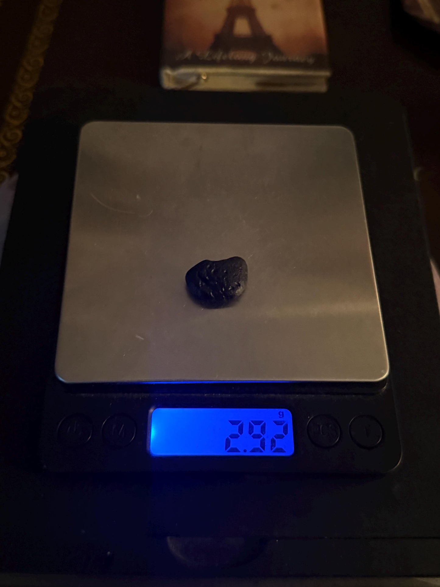 Saffordite Cintamani Specimen: Rare Arizona Tektite, Reiki Energy, 2.92g