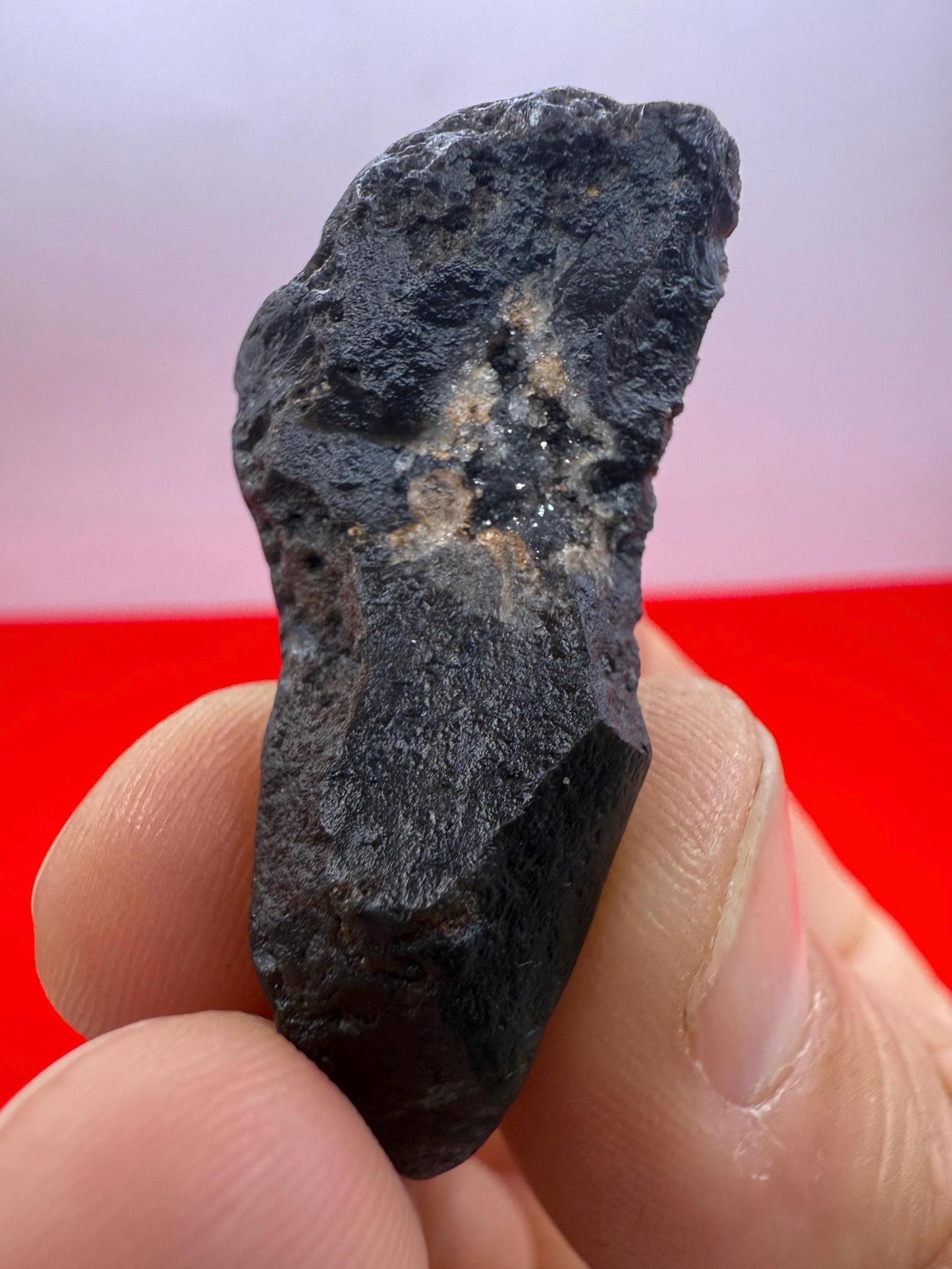 Saffordite Stone, Cintamani, Rare and Beautiful, Natural Crystal Pocket, Shamanic, Arizona, Pseudotektite, Obsidian, 9.39 grams