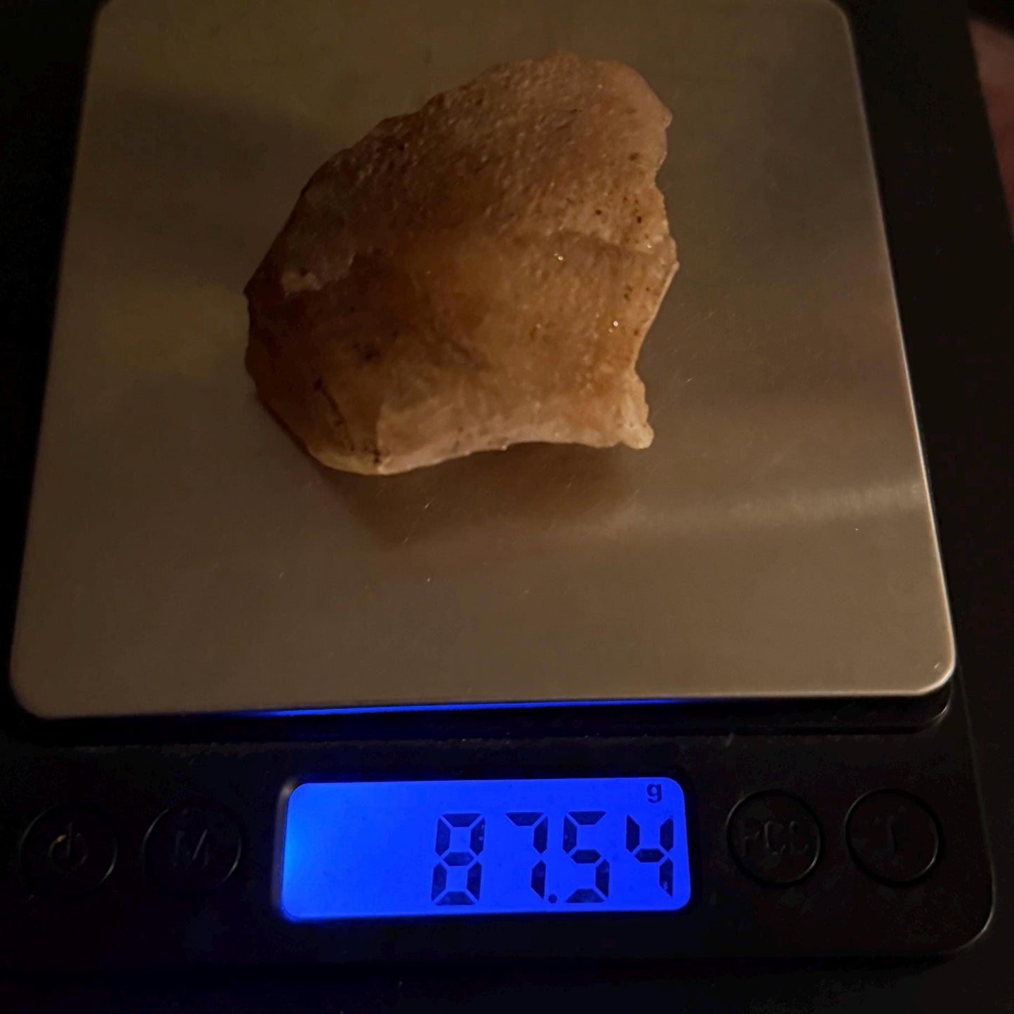 Rare Golden Brazilian Phenacite Crystal 87.54, 438 carats, High-Vibration Energy Stone, Spiritual Growth, Transformation, and Meditation