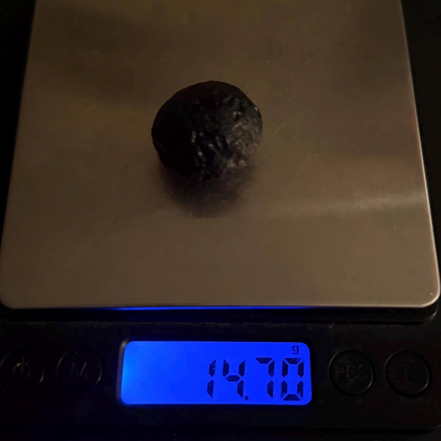 Colombianite Specimen, Beautiful and Translucent, Shamanic, Tektite, Pseudotektite, Obsidian, Healing Energy, Metaphysical, 14.70 grams
