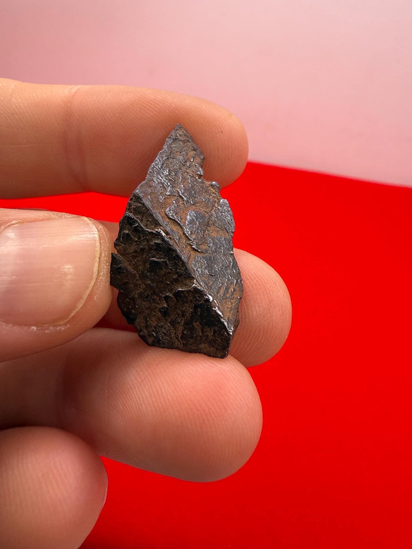 Gibeon Meteorite, Namibia, Iron IVA, 9.79 grams, Rare Meteorite, Iron Meteorite, Astronomy Gift, Space Gift, African Meteorite