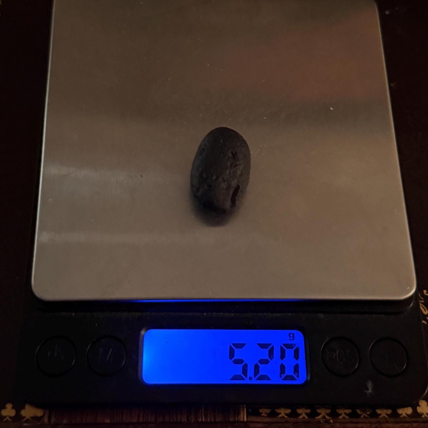 Saffordite Stone, Cintamani, Rare and Beautiful, Shamanic, Arizona, Pseudotektite, Obsidian, Metaphysical, 5.20 grams