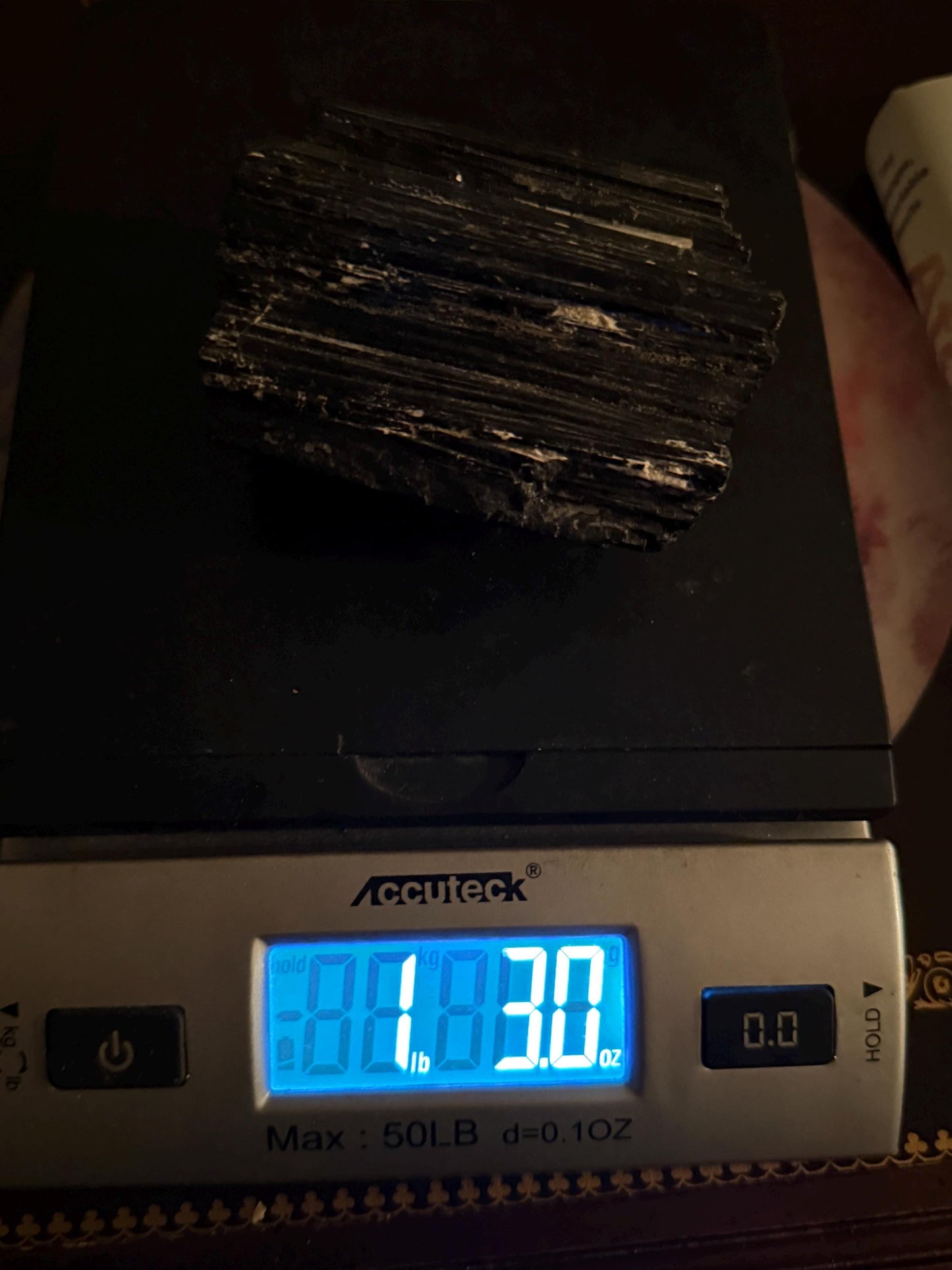 Black Tourmaline uncut natural stone, Brazilian Tourmaline, Psychic Protection, Rock Collection, Office Decor, Home Decor, 1 lb 3.0 ounces