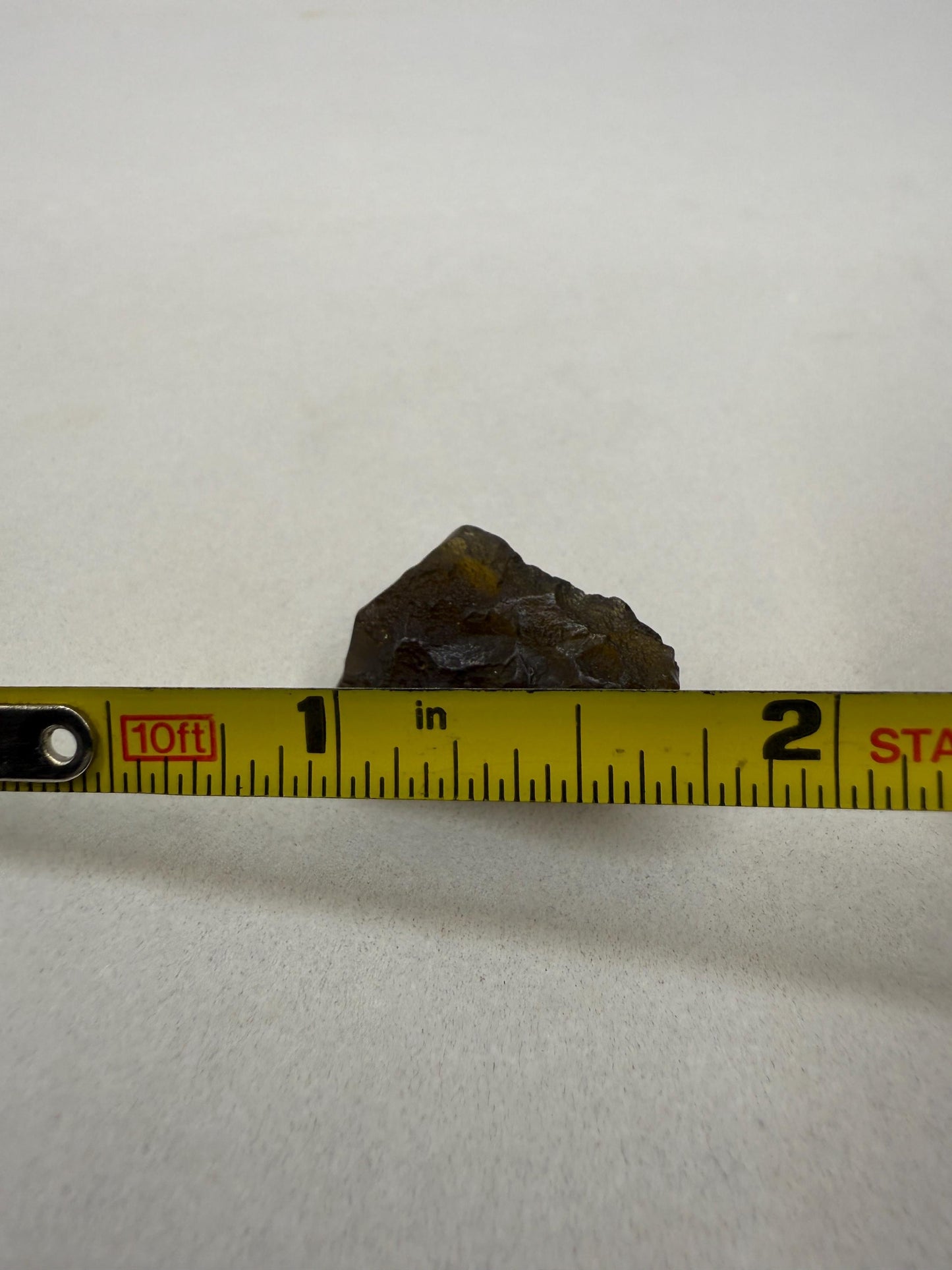 Golden Amber Saffordite: Rare Arizona Pseudotektite, Meditation Stone, 3.27 grams