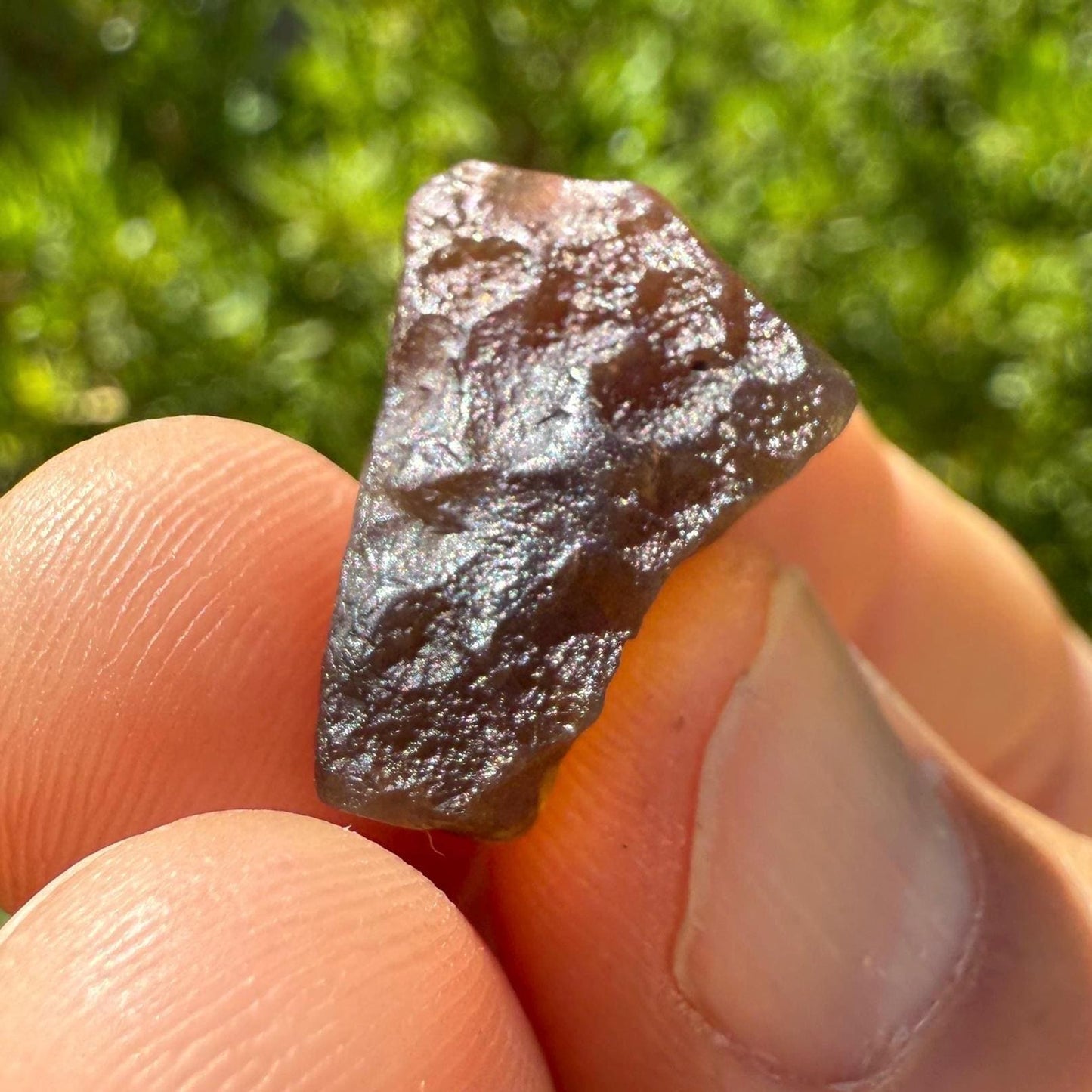 Golden Amber Saffordite: Rare Arizona Pseudotektite, Meditation Stone, 3.27 grams