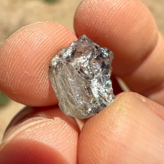 Brazilian Phenacite Crystal: High Vibration Meditation Stone, 1.04g/5.2ct