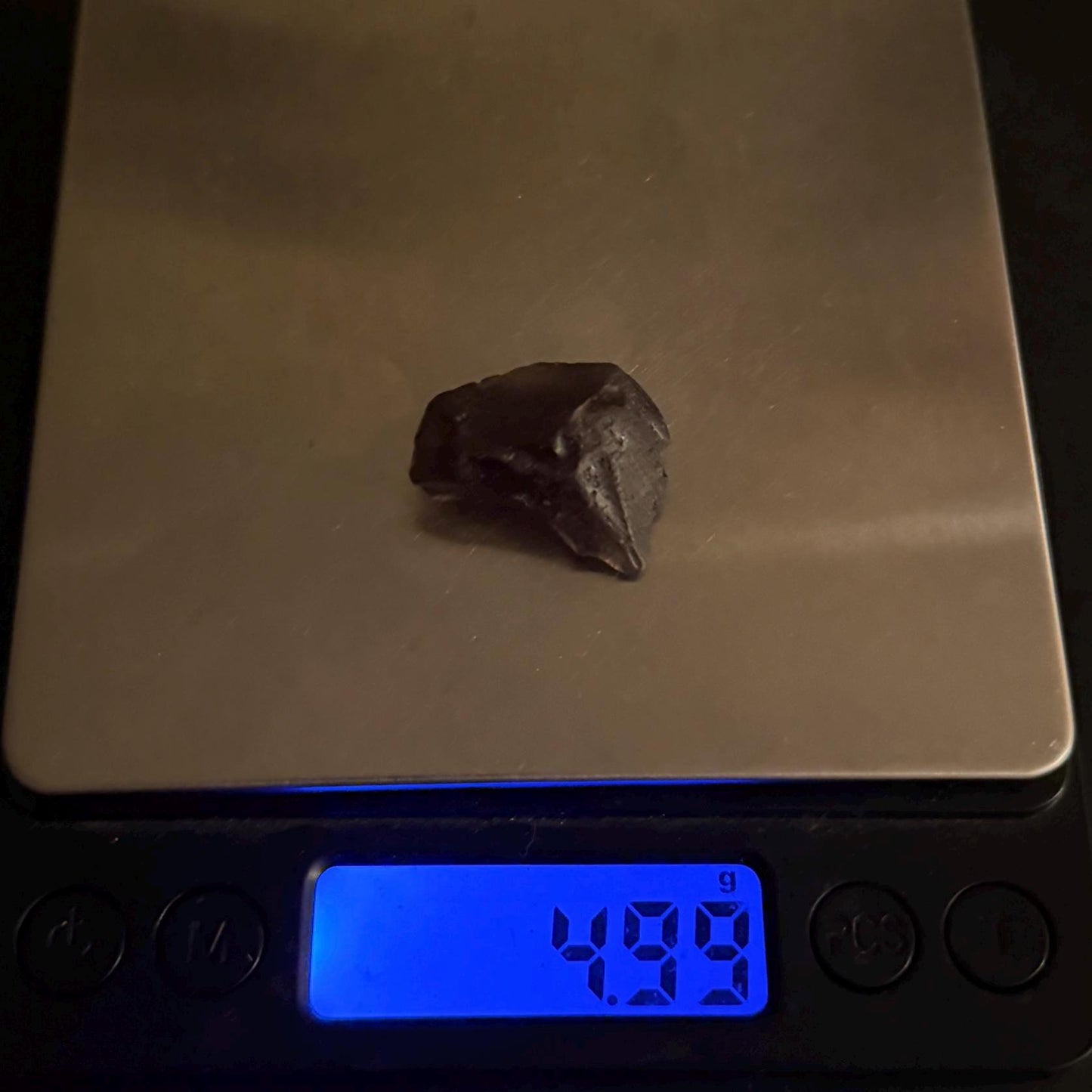 Colombianite Pseudotektite: Sacred Meditation Stone, Colombia, 4.99 grams