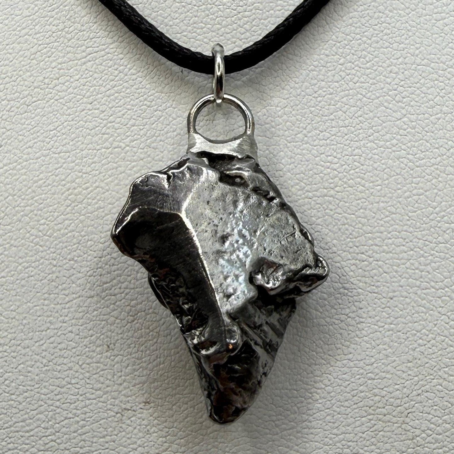 Beautiful Aletai Meteorite Pendant, 12.62 grams, Astronomy Gift, Authentic Meteorite, Meteorite Jewelry, Meteorite Pendant, COA, Space Gift