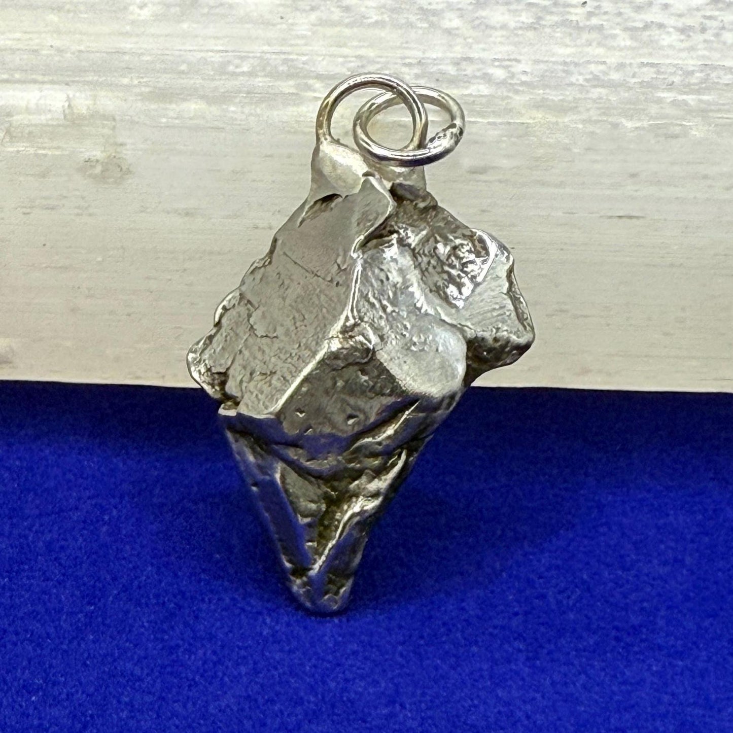 Beautiful Aletai Meteorite Pendant, 12.62 grams, Astronomy Gift, Authentic Meteorite, Meteorite Jewelry, Meteorite Pendant, COA, Space Gift