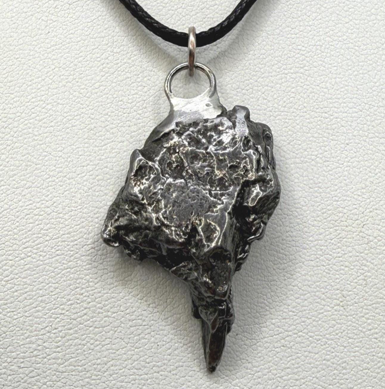 Beautiful Meteorite Campo del Cielo Pendant 15.12 Grams, Astronomy Gift, Authentic Meteorite, Meteorite Jewelry, Meteorite Pendant, COA