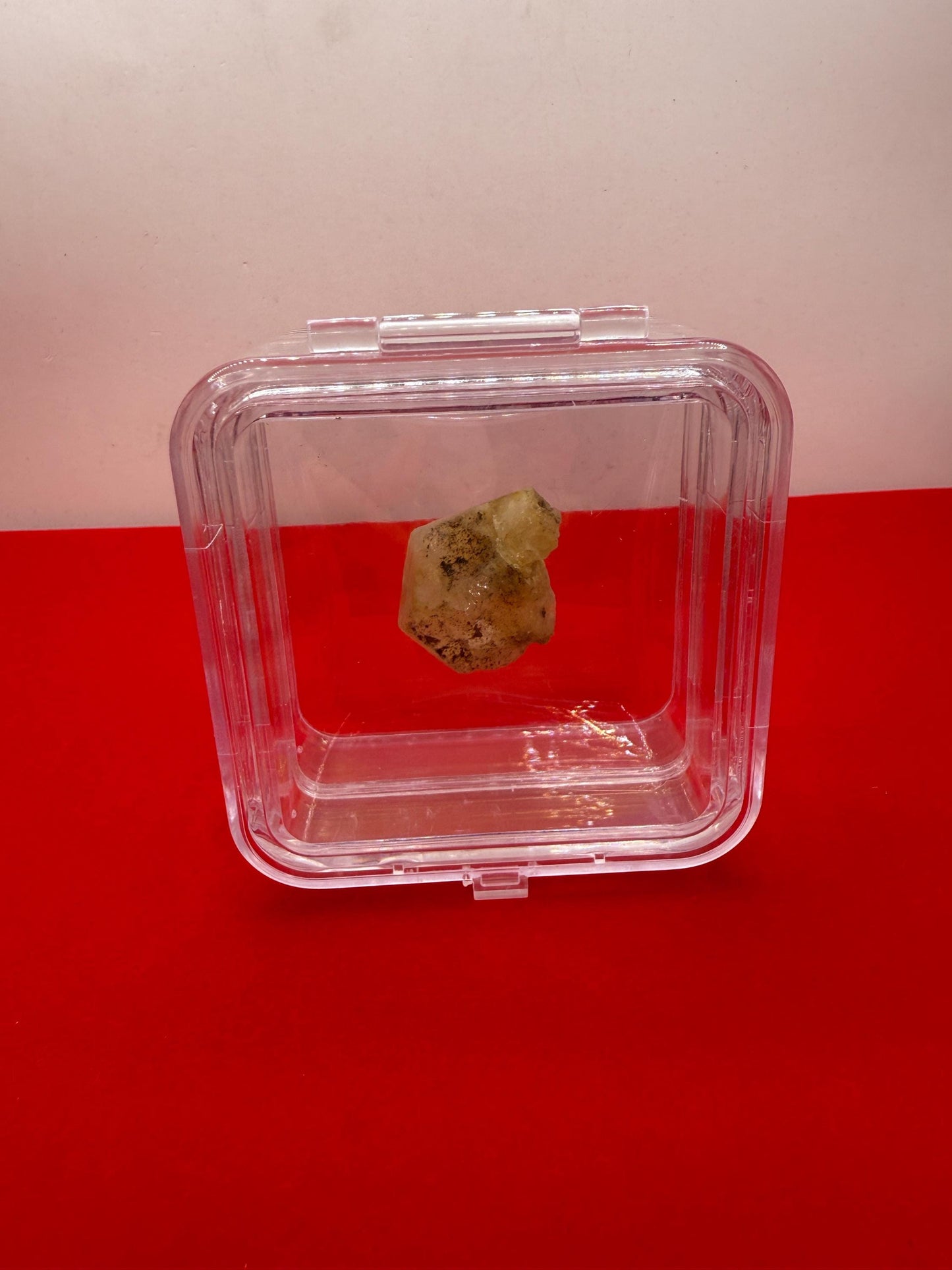 Golden Brazilian Phenacite Crystal: High-Vibration Gemstone, Reiki Energy Work, 13.98g/69.9ct