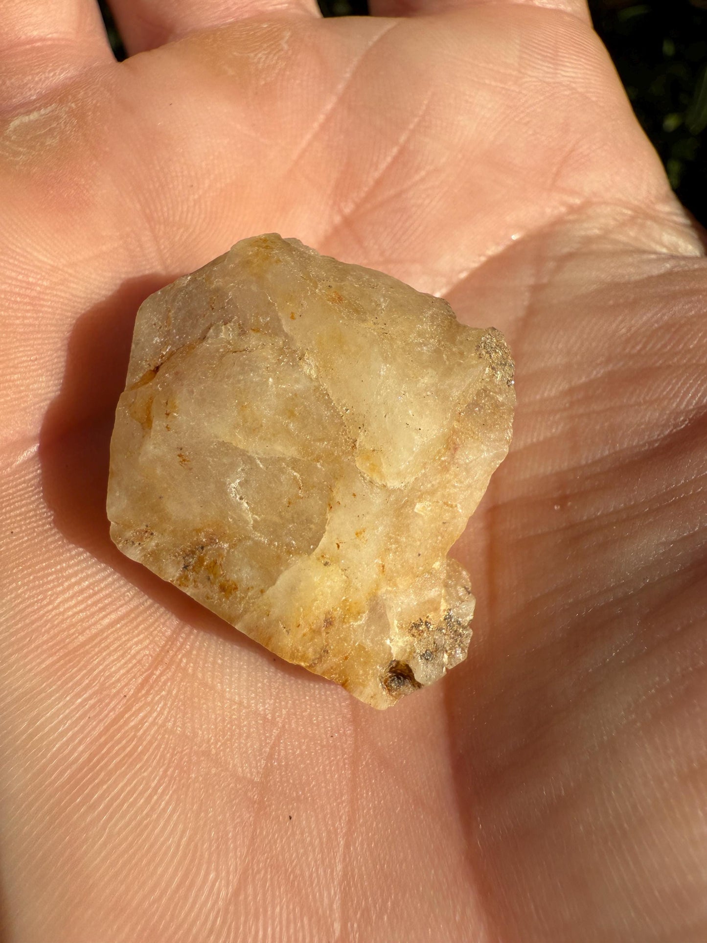 Golden Brazilian Phenacite Crystal: High-Vibration Gemstone, Reiki Energy Work, 13.98g/69.9ct