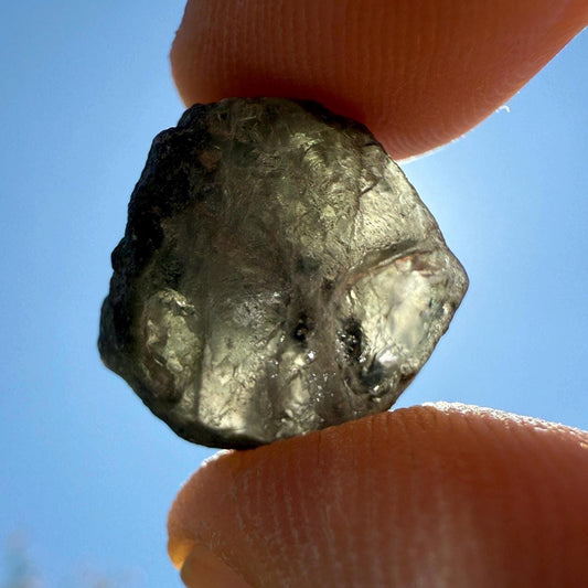 Brazilian Phenacite Crystal: High Vibration Meditation Stone, 5.74g/28.6ct