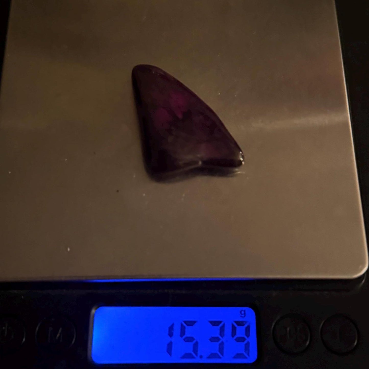 Polished Sugalite Specimen: Rare South African Reiki Stone, 15.39 grams