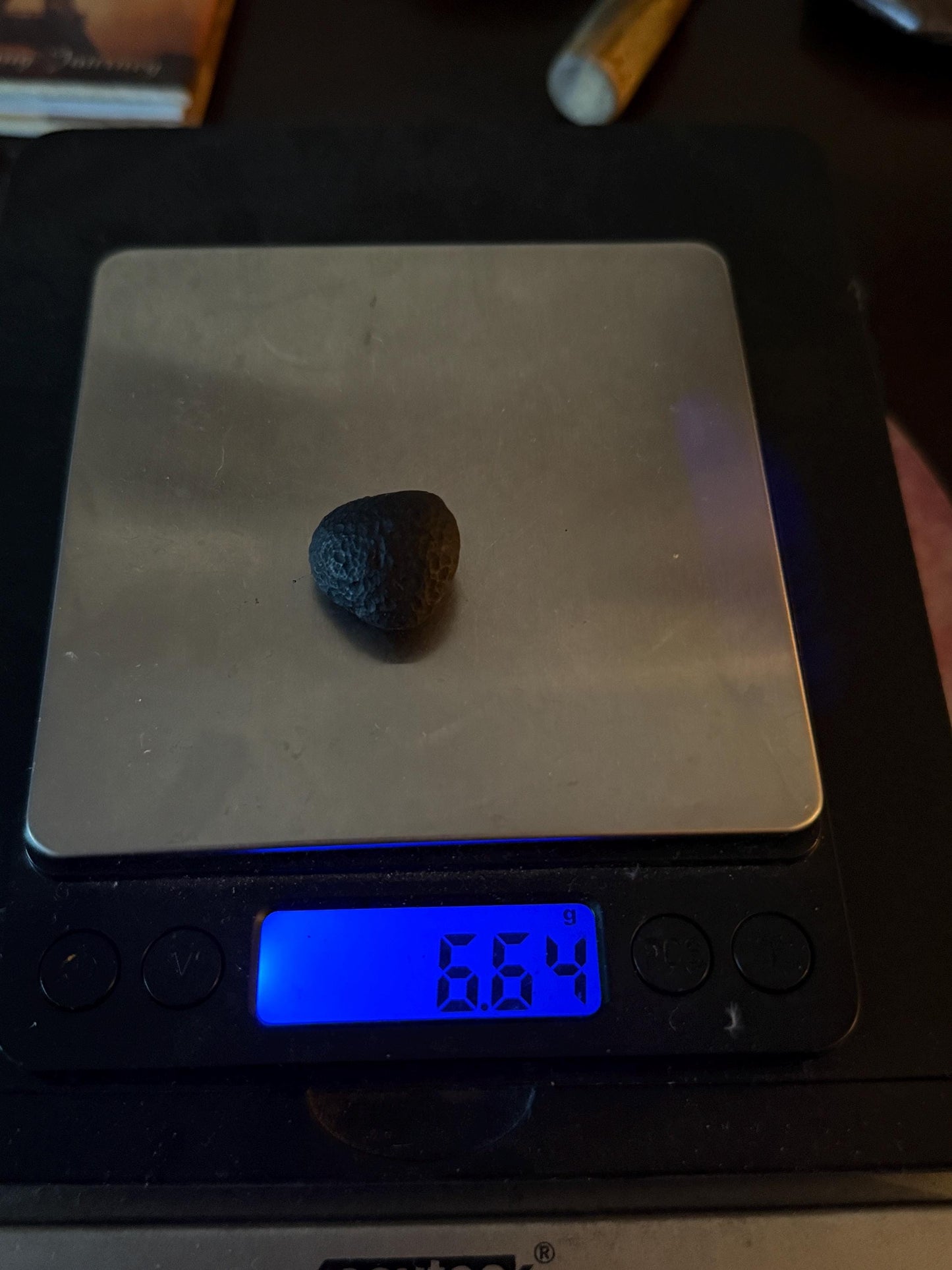 Saffordite Specimen, Cintamani, Rare and Beautiful, Shamanic, Arizona, Pseudotektite, Obsidian, Metaphysical, 6.64 grams