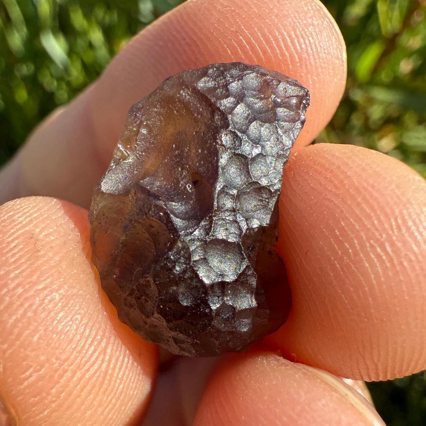 Colombianite Specimen, Beautiful and Translucent, Shamanic, Tektite, Pseudotektite, Obsidian, Healing Energy, Metaphysical, 1.77 grams