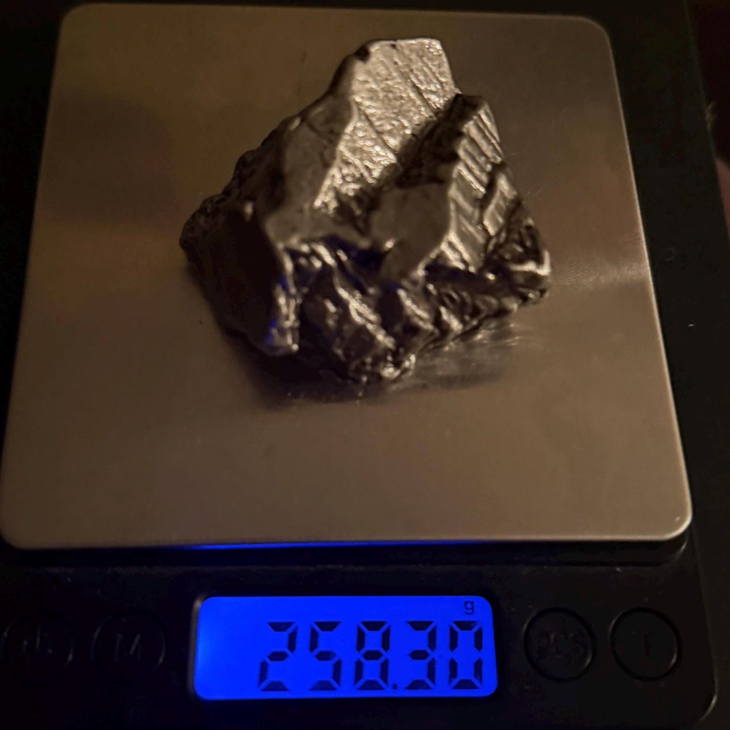 Campo del Cielo Iron Meteorite Specimen: Authentic Meteorite, Space Gift, 258.30 grams
