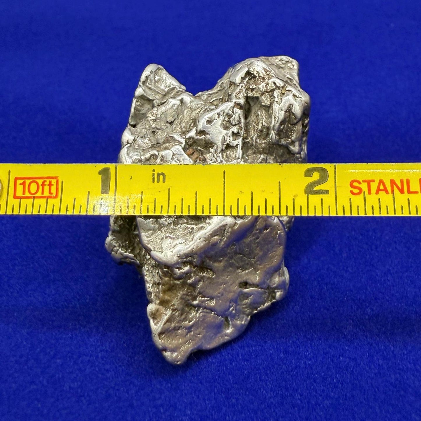 Uruacu Iron Meteorite Specimen: Space Gift, Authentic Meteorite, Brazil, 64.79 grams