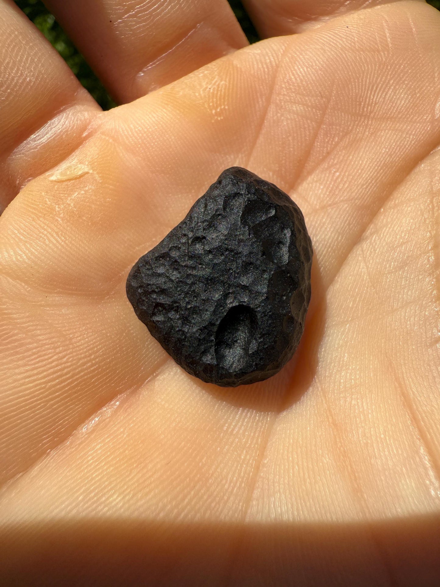 Saffordite Cintamani Stone: Rare Arizona Tektite, 4.42 grams