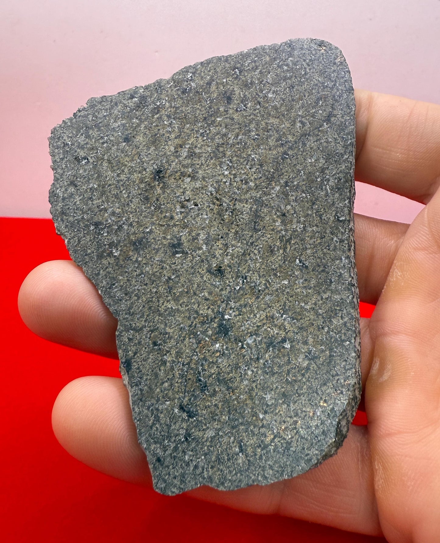 Rare Martian Meteorite Slice – 32.91g NWA 17472 Basaltic Shergottite | Certified Mars Rock | Collectible Space Specimen