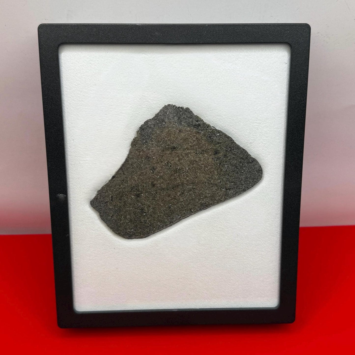 Rare Martian Meteorite Slice – 32.91g NWA 17472 Basaltic Shergottite | Certified Mars Rock | Collectible Space Specimen