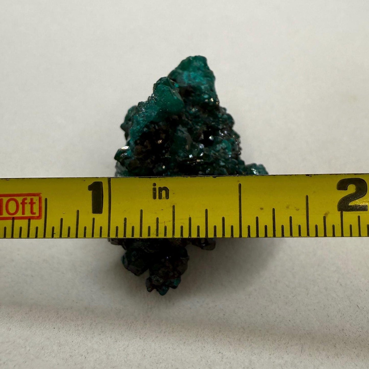 Dioptase Crystal Cluster: Congo Emerald Green Gemstone, Reiki Healing, 5.96g