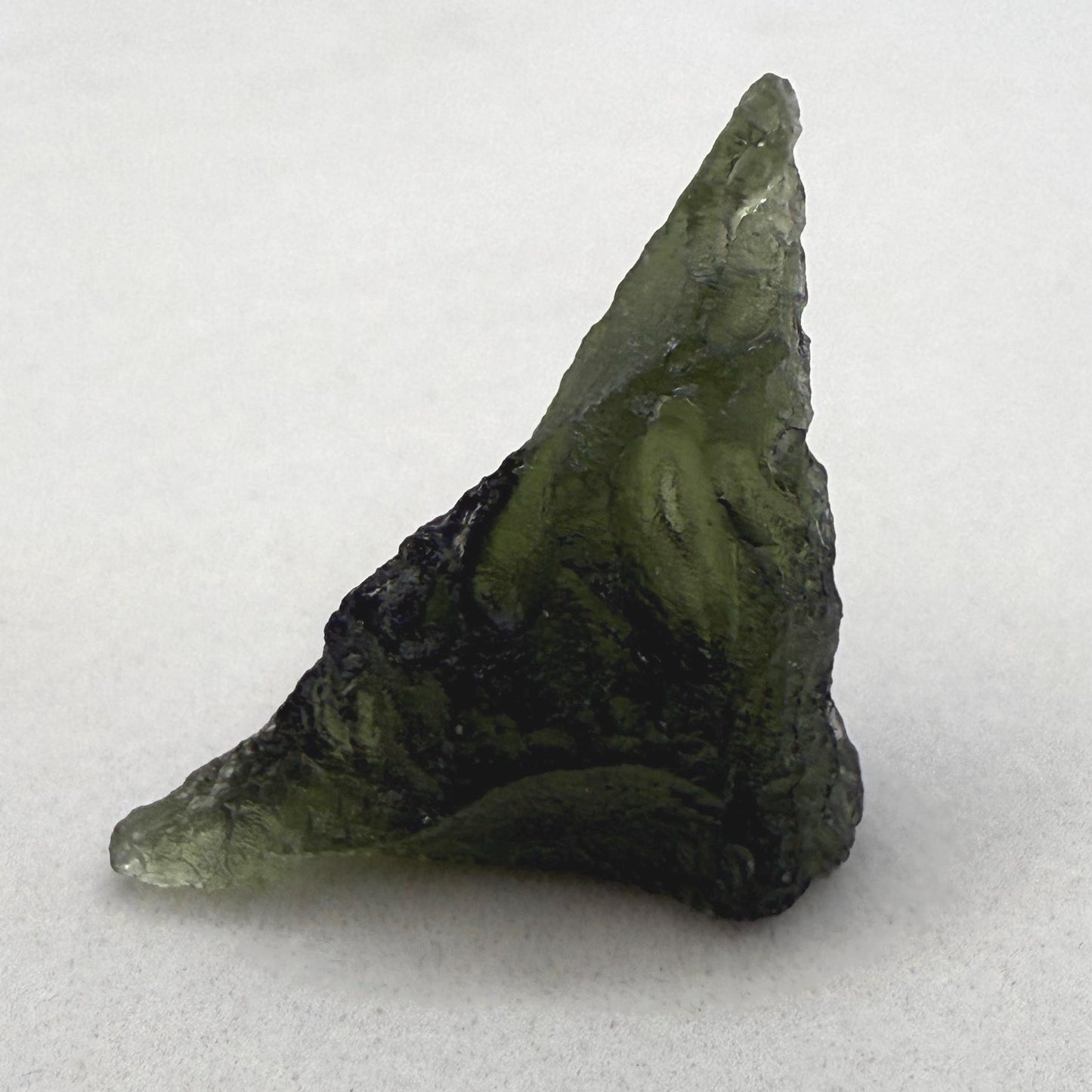 Authentic Moldavite Tektite Specimen: Czech Republic, Reiki Energy, 3.54g/17.7ct