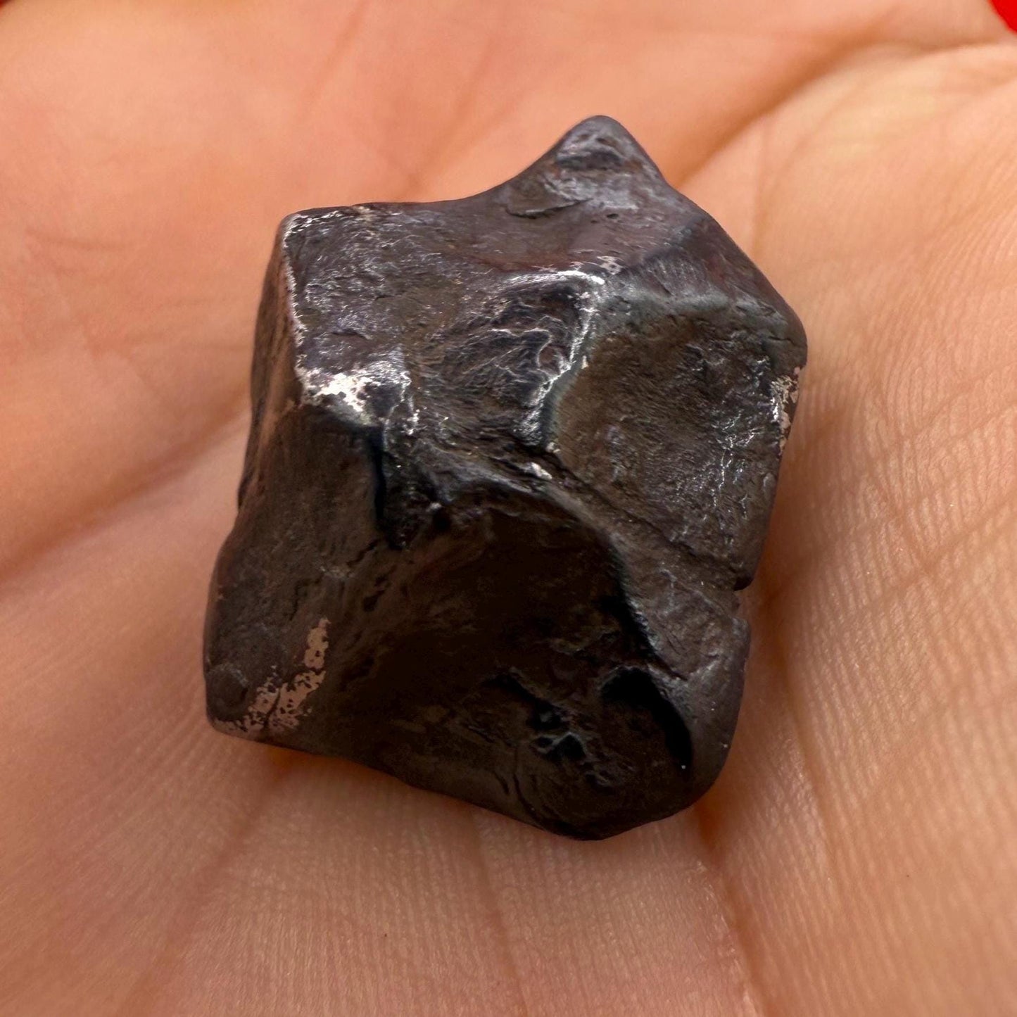 Rare Agoudal Iron Meteorite Specimen: Astronomy Space Gift, 19.85 grams