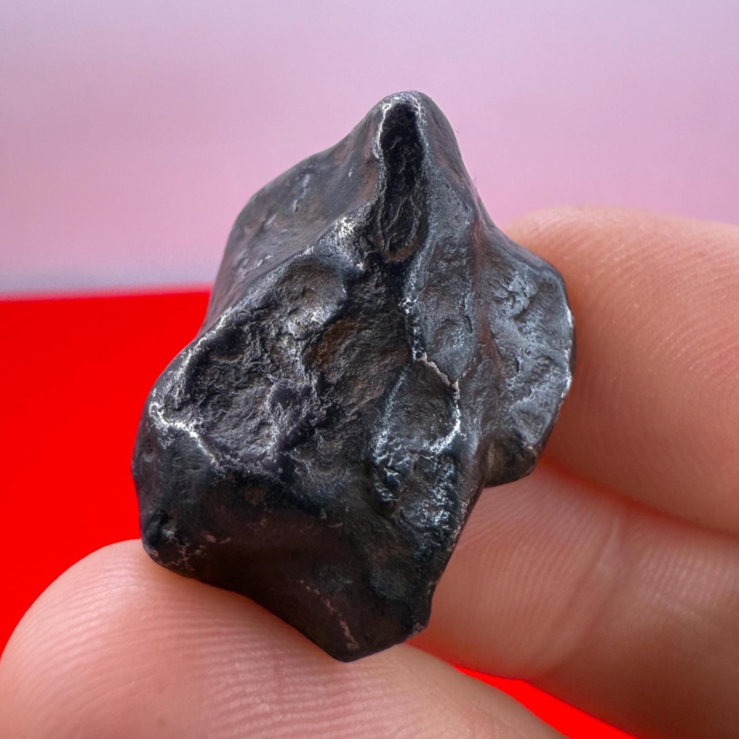 Rare Agoudal Iron Meteorite Specimen: Astronomy Space Gift, 25.07 grams