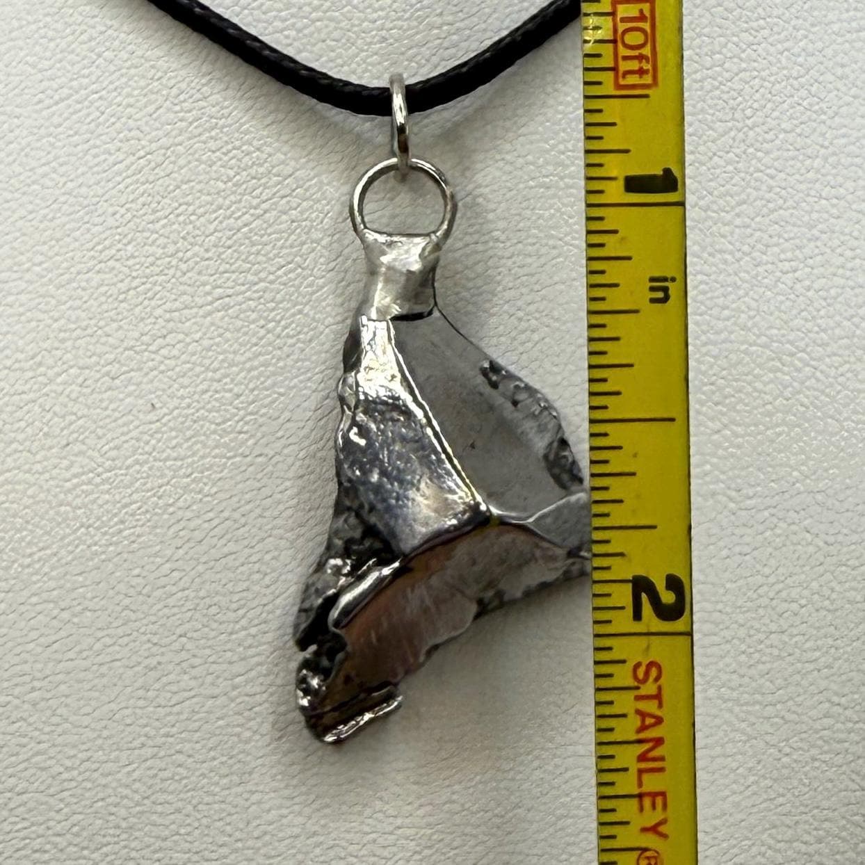 Beautiful Aletai Meteorite Pendant, 12.82 grams, Astronomy Gift, Authentic Meteorite, Meteorite Jewelry, Meteorite Pendant, COA, Space Gift