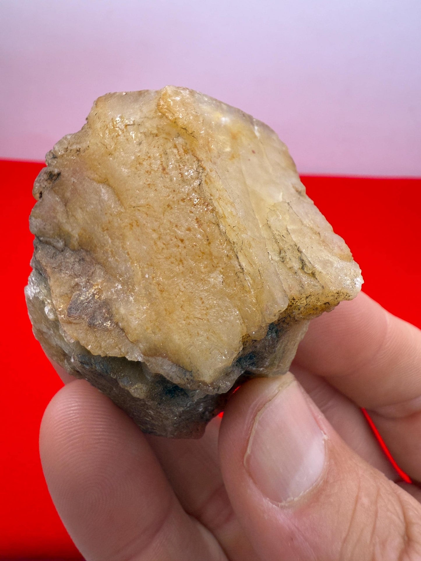 Rare Golden Brazilian Phenacite Crystal 87.54, 438 carats, High-Vibration Energy Stone, Spiritual Growth, Transformation, and Meditation