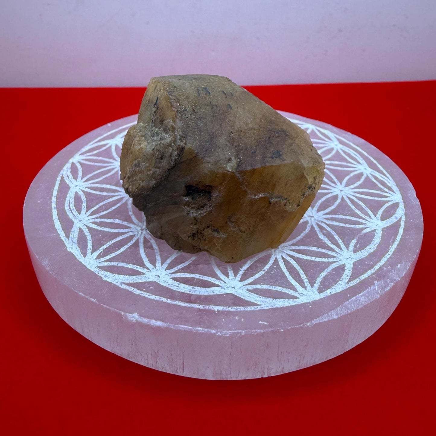 Rare Golden Brazilian Phenacite Crystal 87.54, 438 carats, High-Vibration Energy Stone, Spiritual Growth, Transformation, and Meditation
